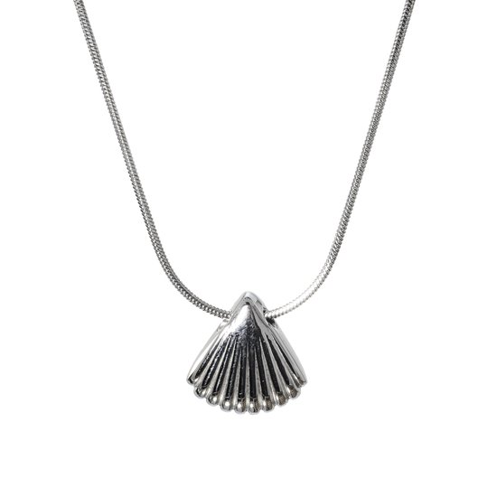 Elegante schelp ketting 18K goud verguld, roestvrijstalen ketting voor vrouwen - stijlvolle moderne sieraden